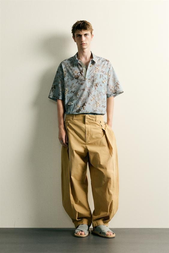 PLTD BLLN PNT - camel by Zara - Image 0