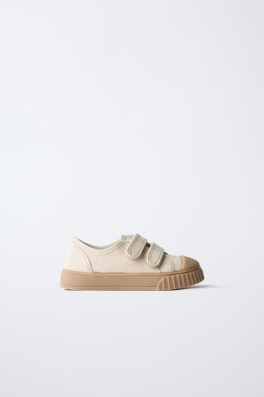 COTTON PLIMSOLLS - Ecru White by Zara - Image 0