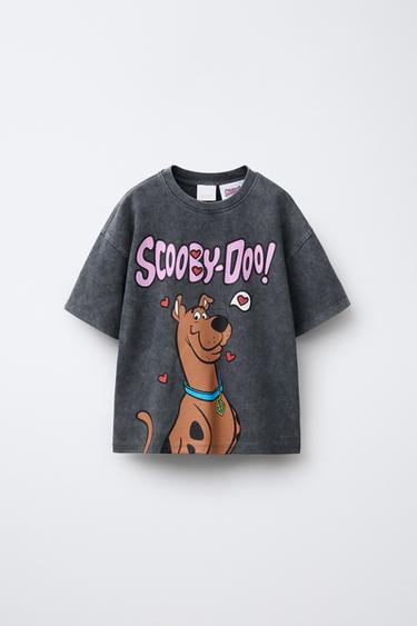SCOOBY DOO ™ WASHED-EFFECT T-SHIRT - Anthracite grey by Zara