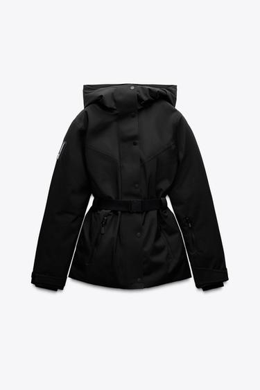 QUILTED ANORAK WATER RESISTANT AND WIND PROTECTION RECCO® TECHNOLOGY SKI COLLECTION - Black by Zara - Image 0