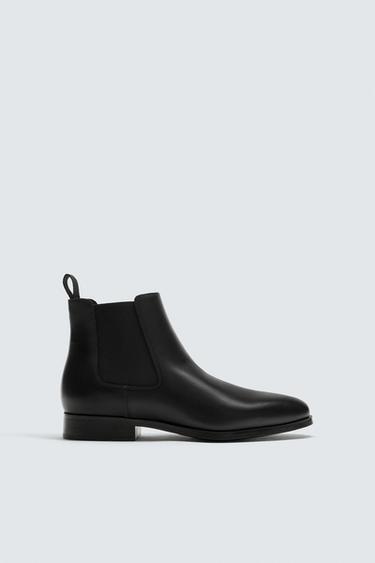POINTED CHELSEA BOOTS - Black by Zara