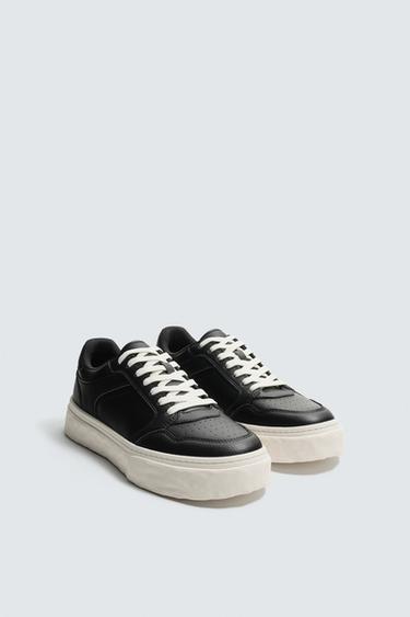 CHUNKY TRAINERS - Black by Zara