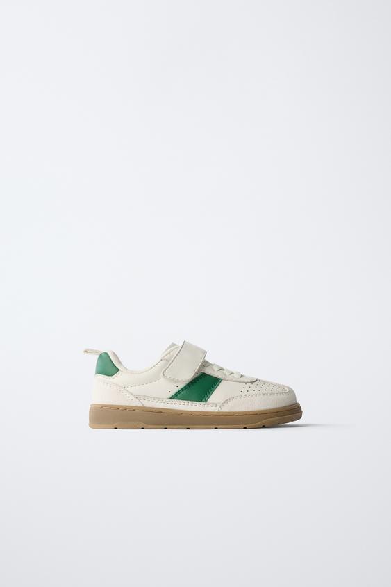 LEATHER BAREFOOT TRAINERS - White by Zara - Image 0