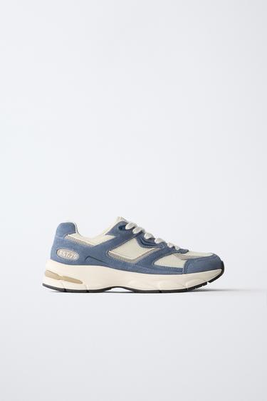 MULTI-PIECE TRAINERS - Blue by Zara