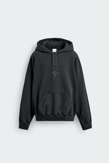 HOODIE POUCH POCKET X SR_A - Blue by Zara