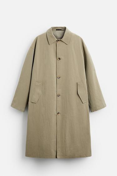 RELAXED FIT TRENCH COAT - Sand by Zara