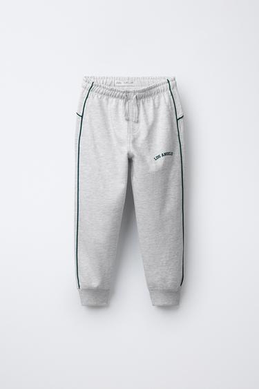 PLUSH JOGGING TROUSERS - Grey marl by Zara