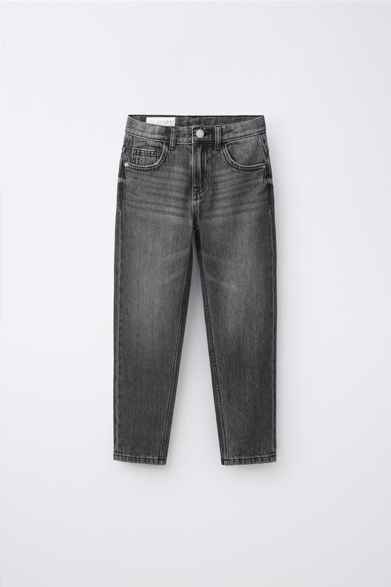 SLIM FIT JEANS - Mid-grey by Zara - Image 0