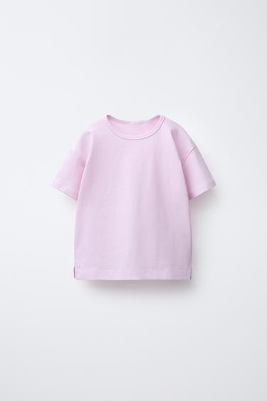 PLAIN T-SHIRT - Light pink by Zara