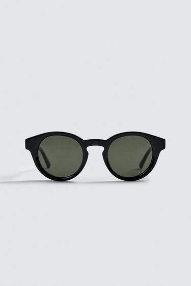 ROUND SUNGLASSES - Dark grey by Zara