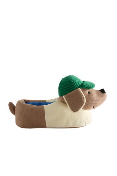 KIDS' SUMMER CLUB SLIPPERS - Brown by Zara