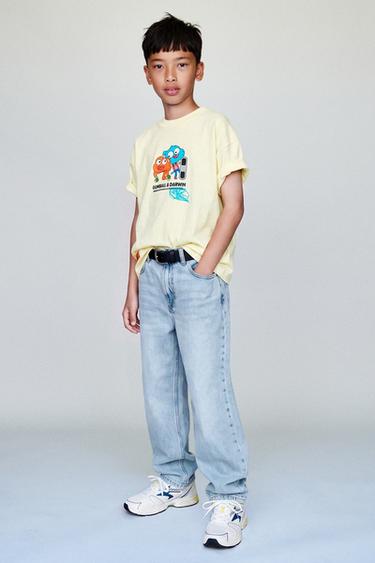 GUMBALL CARTOON NETWORK™ PRINT T-SHIRT - Yellow by Zara