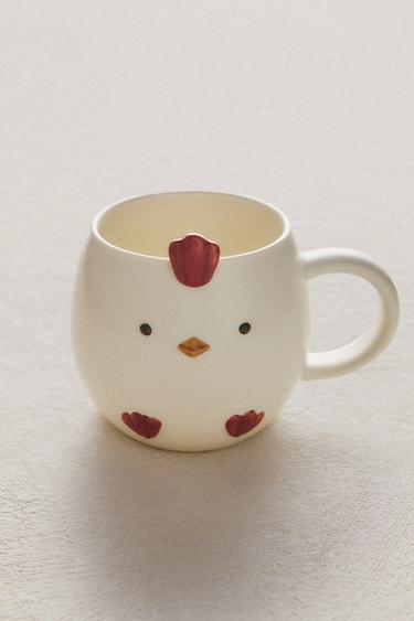 KIDS’ HEN PORCELAIN MUG - Multicoloured by Zara