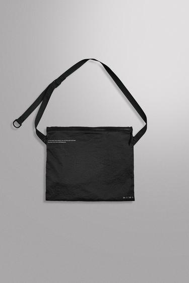 CROSSBODY BAG - CYCLING MUSETTE - Dark anthracite by Zara - Image 0