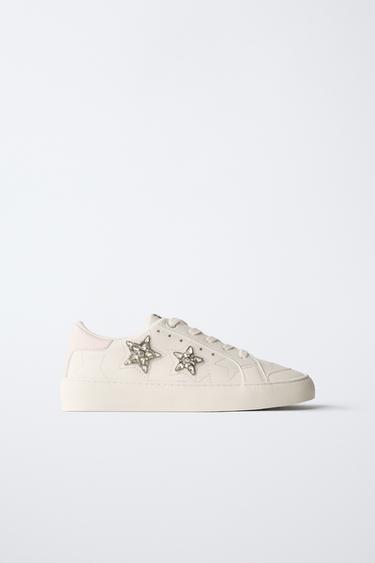 STAR SNEAKERS - White by Zara