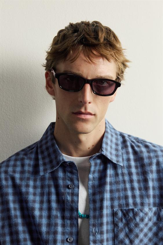 OVAL SUNGLASSES AARON LEVINE X ZARA - Black by Zara - Image 0