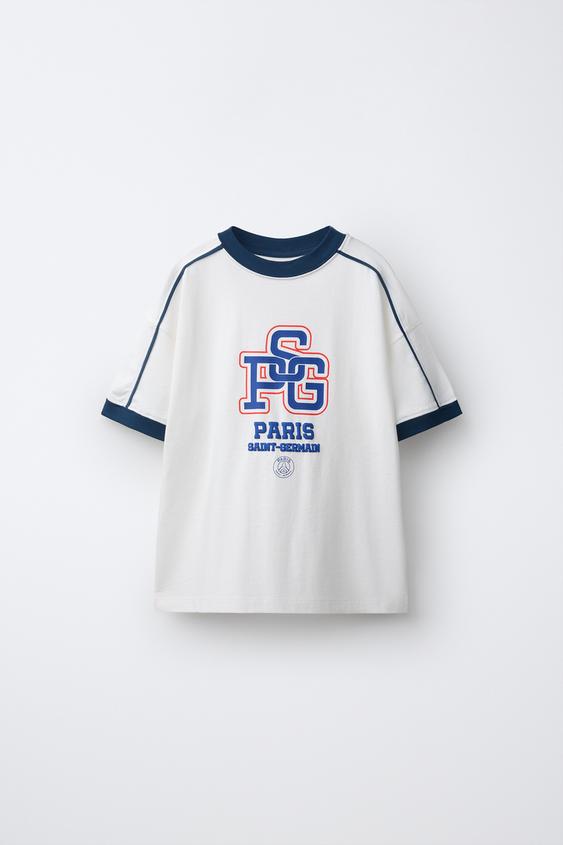 PSG® PRINT T-SHIRT - White by Zara - Image 0
