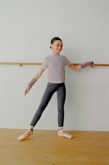 DOUBLE BALLET T-SHIRT - Pink by Zara