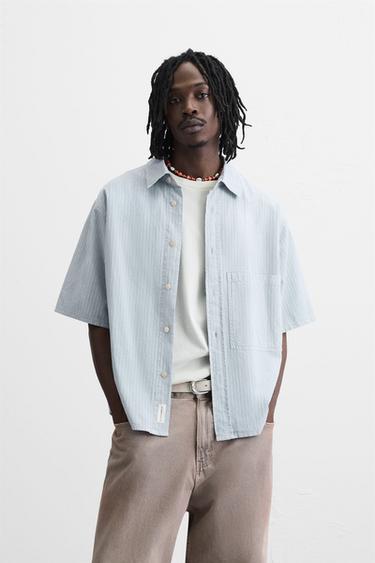 STRIPED SHIRT - Stripes by Zara