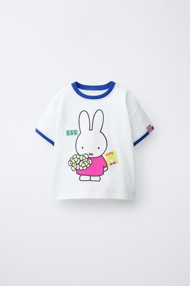 MIFFY™ MERCIS BV © CONTRAST T-SHIRT - White by Zara