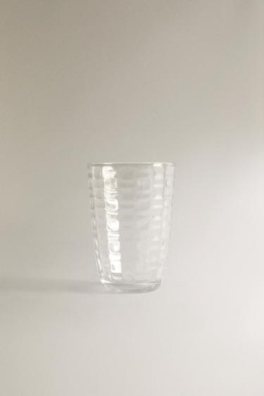 RAISED SQUARE-EFFECT TUMBLER - 990 by Zara - Image 0