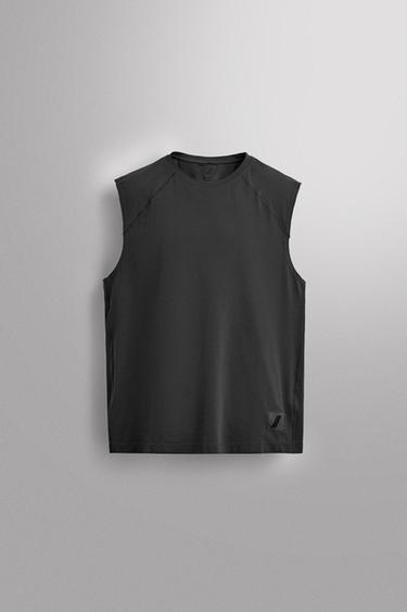 TECHNICAL TANK TOP - Anthracite grey by Zara