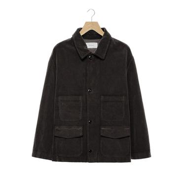 CORDUROY JACKET WITH POCKETS - Dark brown by Zara