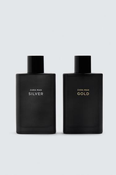 SILVER + GOLD EDT 2 X 90 ML / 3.04 oz - TINTED LEATHER by Zara