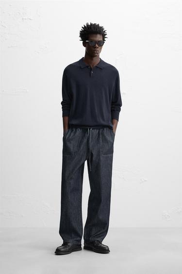 RELAXED FIT JOGGER JEANS - Indigo by Zara - Image 0