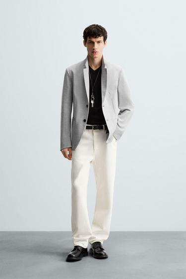 COMFORT SLIM FIT BLAZER - Grey by Zara