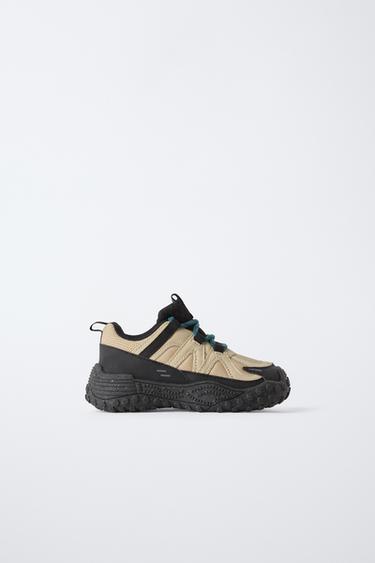 MULTI-PIECE TRAINERS - Sand Brown by Zara - Image 0