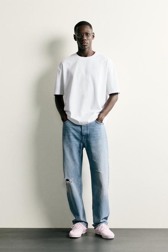 BASIC HEAVYWEIGHT T-SHIRT /03 - White by Zara - Image 0
