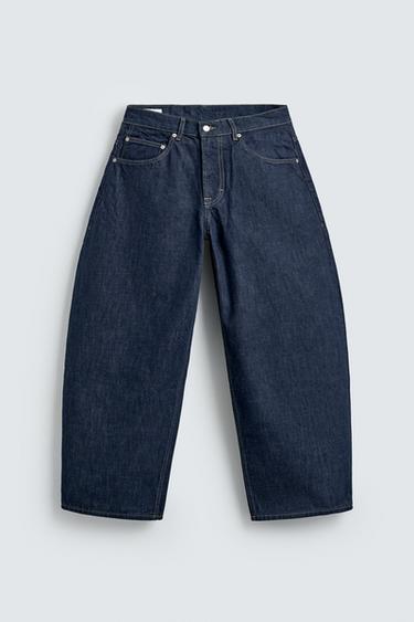 BALLOON FIT JEANS - Indigo by Zara