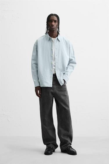 WAVE BAGGY FIT JEANS - Grey by Zara - Image 0