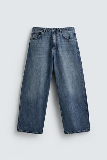 BAGGY FIT JEANS - Mid-blue by Zara