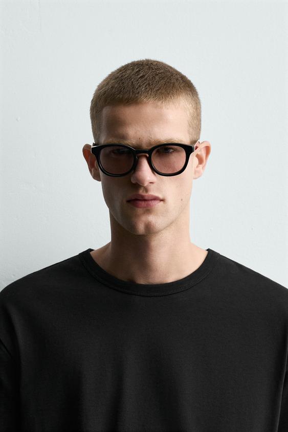 ROUND SUNGLASSES - Black by Zara - Image 0