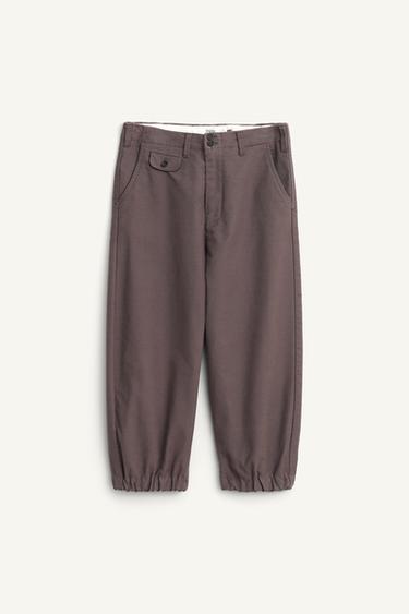 LIMITED EDITION JOGGING TROUSERS - Anthracite grey by Zara