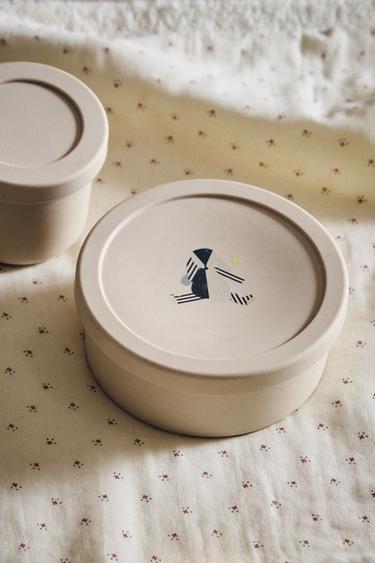 CHILDREN'S RABBIT SILICONE LUNCH BOX - Multicoloured by Zara