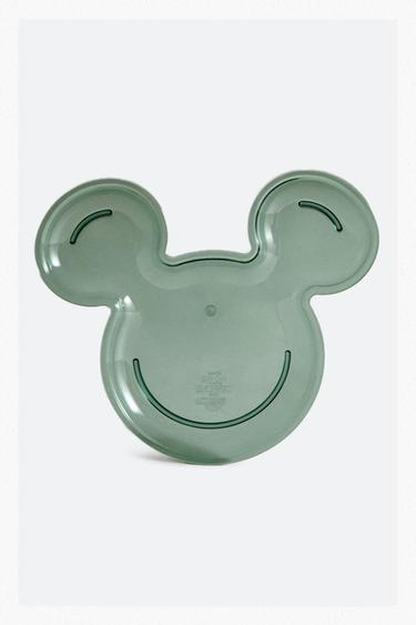 KIDS' MICKEY & MINNIE ©DISNEY PLATE - Green by Zara