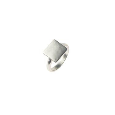 METAL SIGNET RING - Silver by Zara