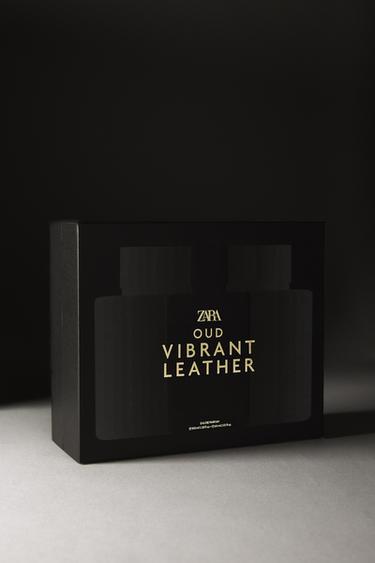 OUD VIBRANT LEATHER SET EDP 100 ML (3.4 FL.OZ) + 60 ML (2.03 O.Z) - TINTED LEATHER by Zara