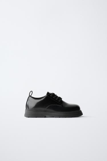 TRACK SOLE DERBY SHOES - Black by Zara