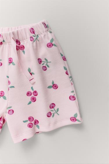 1 1/2-6 YEARS/ CHERRY PRINT PYJAMAS - Pink by Zara