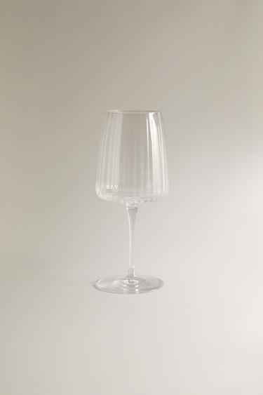 LARGE GLASS WITH LINES -  by Zara - Image 0