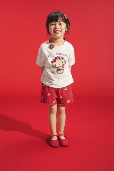 2-6 YEARS/ HELLO KITTY © SANRIO PYJAMAS - White / Red by Zara