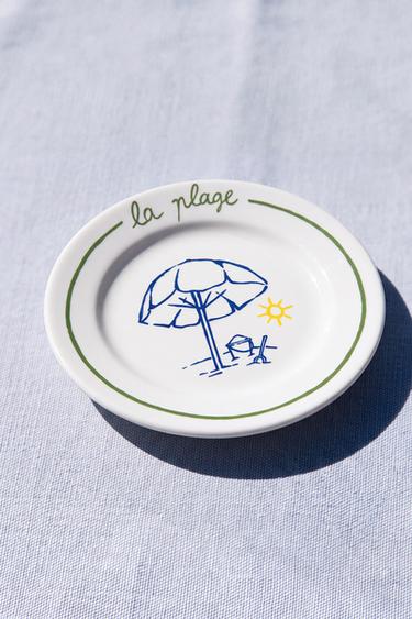 SUMMER DESSERT PLATE | DIEGO NINE - Green by Zara
