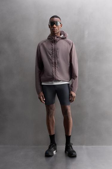 REFLECTIVE WINDBREAKER JACKET - Purple by Zara - Image 0