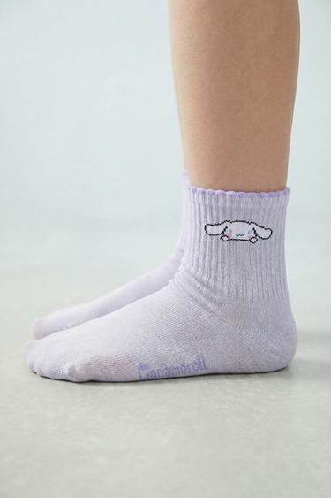 3-PACK OF HELLO KITTY AND FRIENDS © SANRIO MID-WAIST SOCKS - Multicoloured by Zara