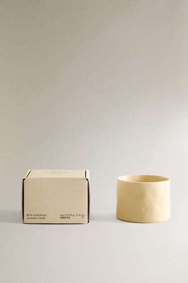 (150 G) BLUE GARDENIA SCENTED CANDLE - Neon blue by Zara - Image 0