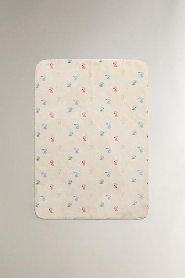 CHILDREN'S PEANUTS™ FLEECE BLANKET - Multicoloured by Zara - Image 0